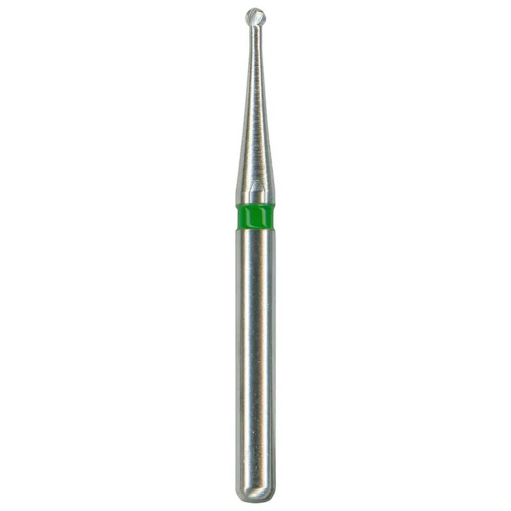 Edenta HM-Bohrer C1S - Packung 5 Stück grün, FG, Figur 001, ISO 008