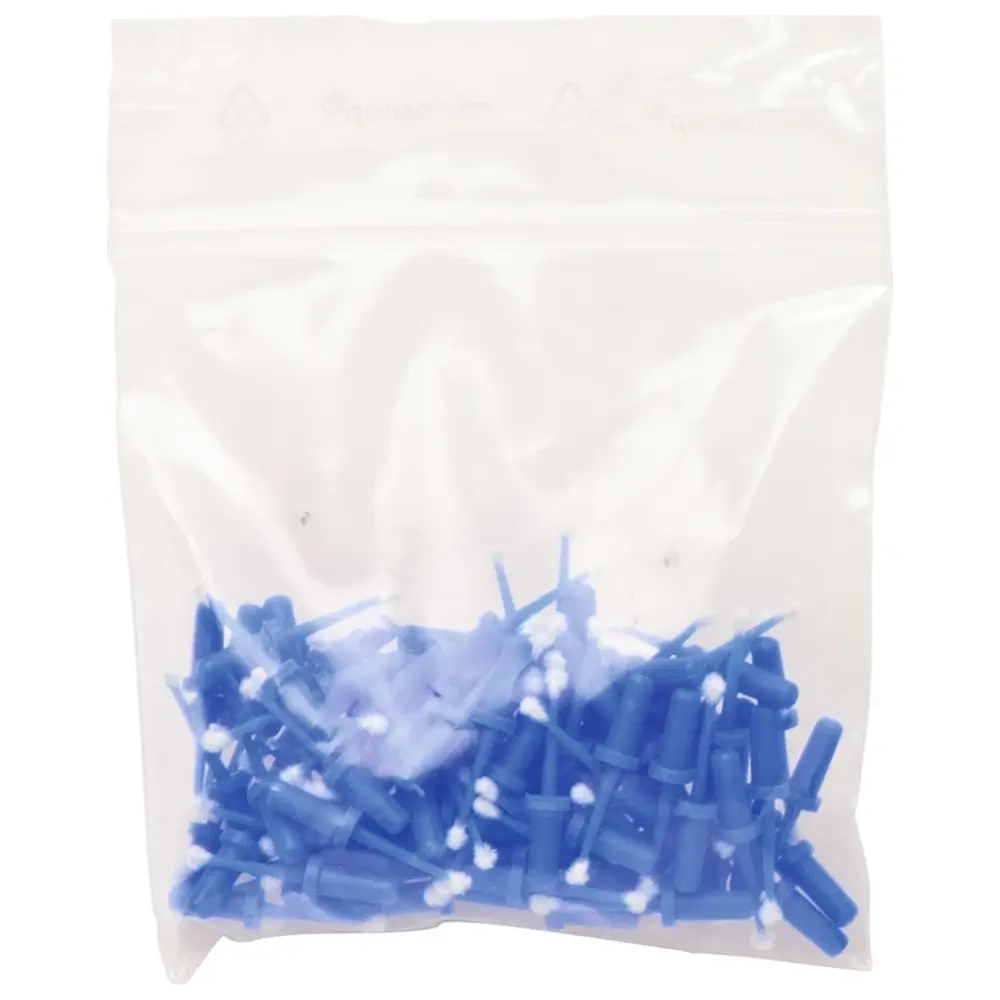 Unigloves Applikationstips - Packung 100 Stück blau