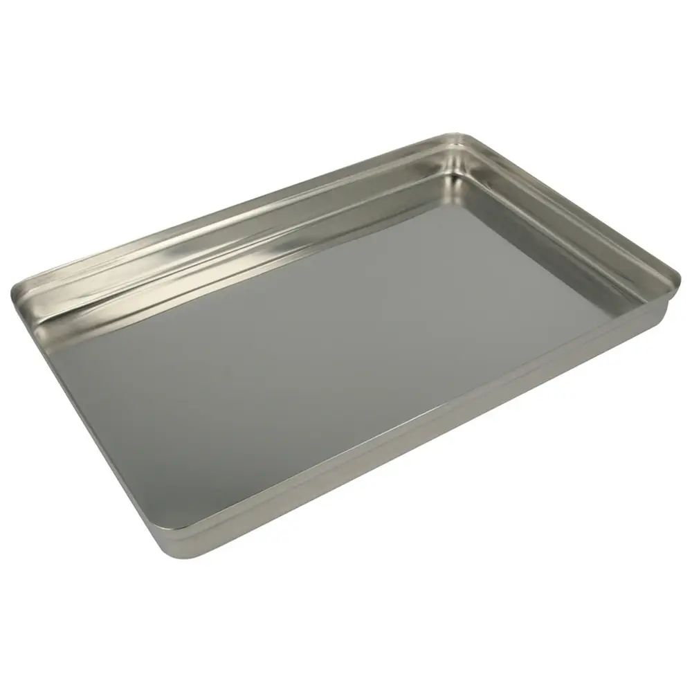 Euronda Norm-Tray Edelstahl - Stück Deckel ungelocht