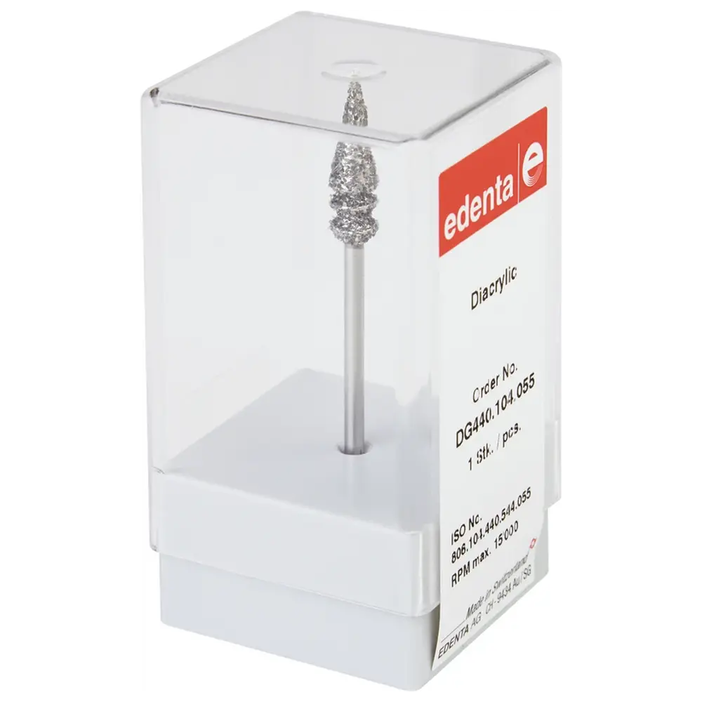 Edenta DIACRYLIC Grinder - Stück HP, Figur 440, 12 mm, ISO 055