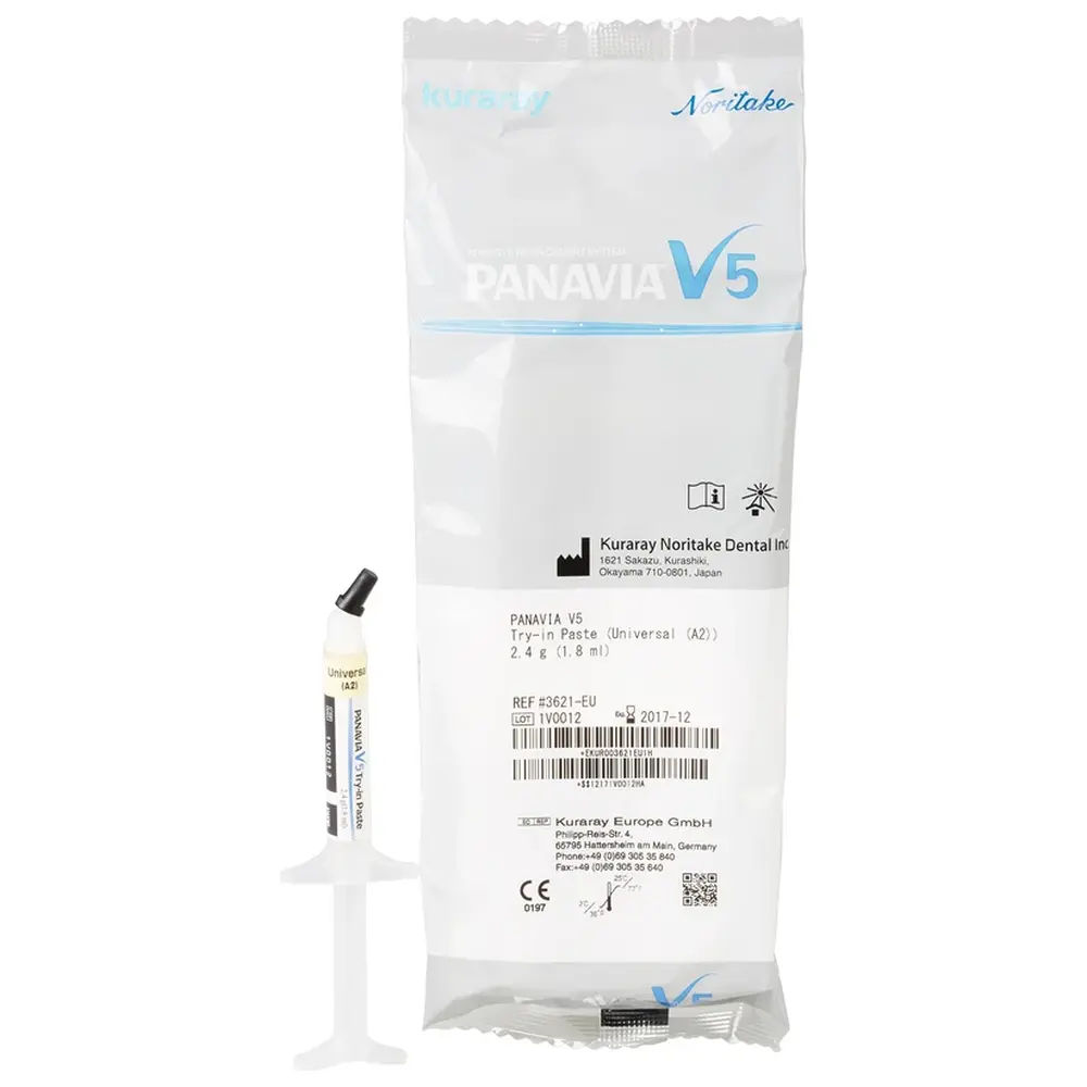Kuraray Noritake PANAVIA™ V5 - Spritze 1,8 ml Try-in Paste universal A2
