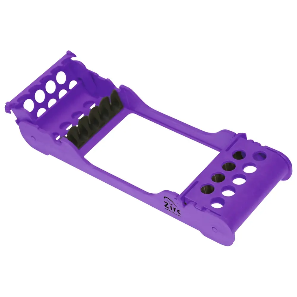 Medicom E-Z Jett Kassetten - Stück 20,2 x 9,7 x 3 cm, für 5 Instrumente neonlila