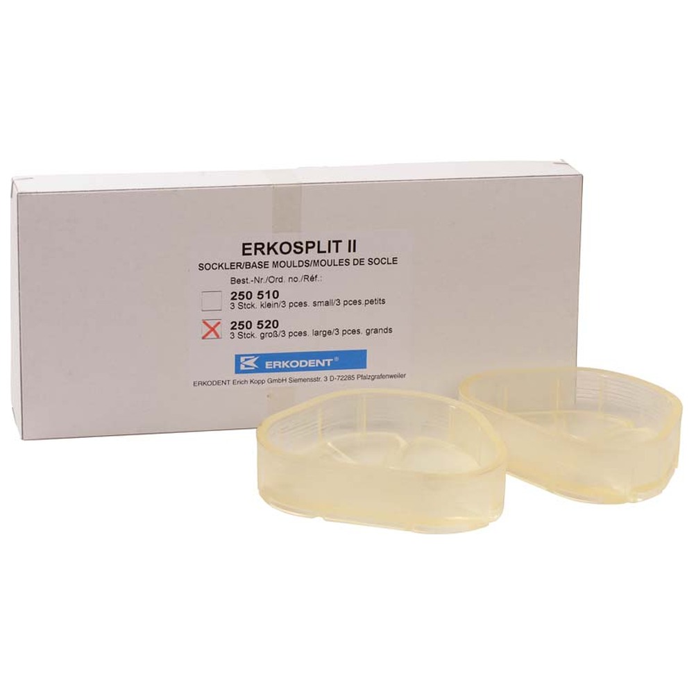 ERKODENT ERKOSPLIT II - Packung 3 Sockler groß