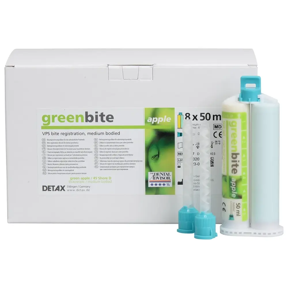 DETAX greenbite apple - Ecopackung 8 x 50 ml Doppelkartusche, Zubehör DETAX greenbite apple - Ecopackung 8 x 50 ml Doppelkartusche, Zubehör