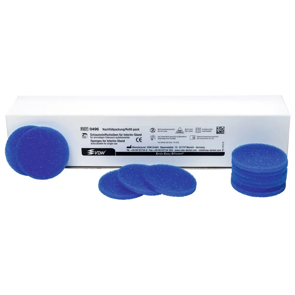VDW Interim-Stand - Nachfüllpackung 55 Schaumstoffscheiben