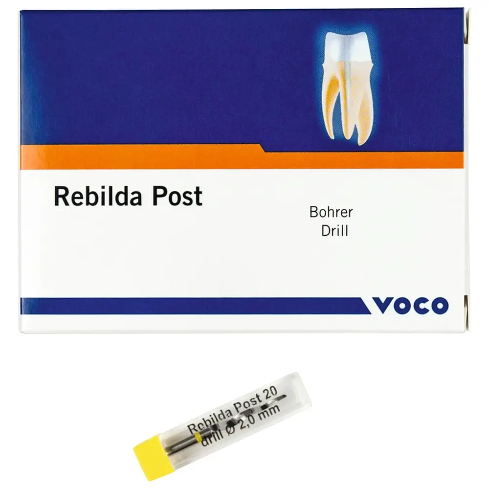 VOCO Rebilda® Post - Nachfüllpackung Bohrer Nr. 20, Ø 2 mm