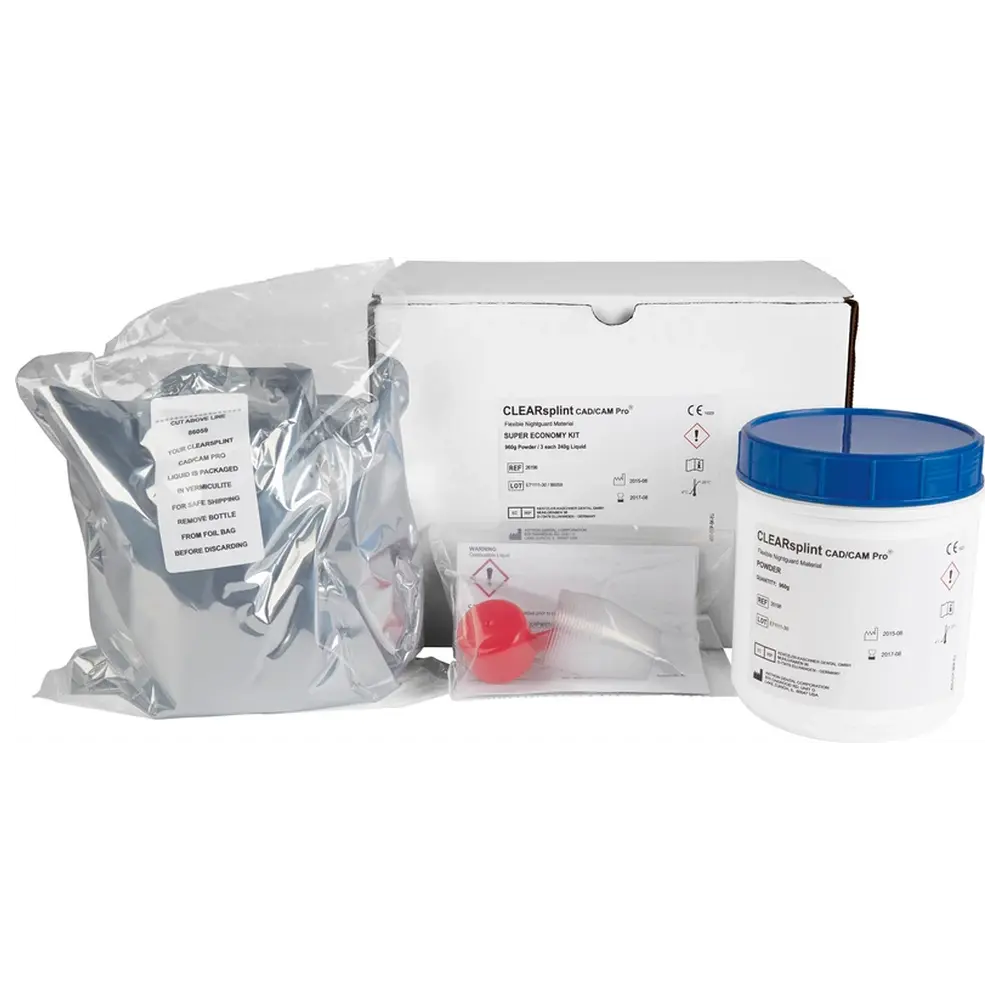 119490_astron_Clearsplint_CADCAM_Pro__Grosspackung_960_g_Pulver_720_g_Fluessigkeit Astron Dental astron® Clearsplint® CAD/CAM Pro - Großpackung 960 g Pulver, 720 g Flüssigkeit