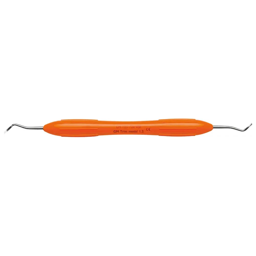 Medicom LM DuraGradeMAX™ Gingivalrandschräger - Stück 1,2 mm, mesial, orange, LM-ErgoMax™ Griff