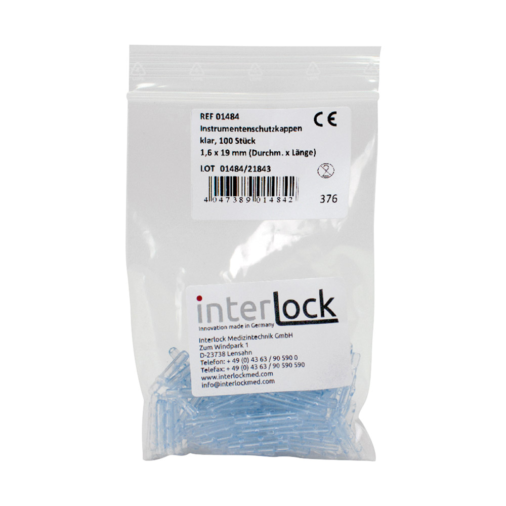 GX239088_InstSchutzkappe_klar_16x195mm___100St Inst.Schutzkappe klar 1,6x19,5mm 100St