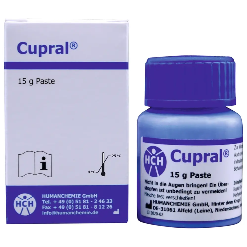 HUMANCHEMIE Cupral® - Packung 15 g Paste HUMANCHEMIE Cupral® - Packung 15 g Paste