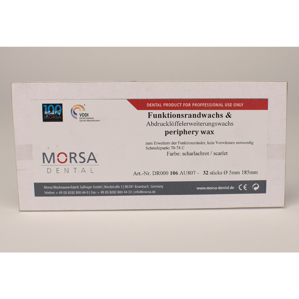 Funktionsrandwachs rot Morsa Pa