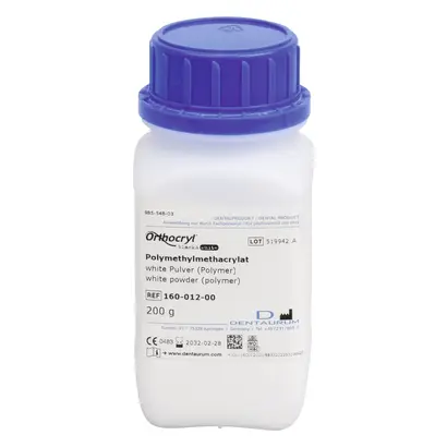 Dentaurum GmbH & Co. KG Orthocryl Pulver weiß Dose 200g