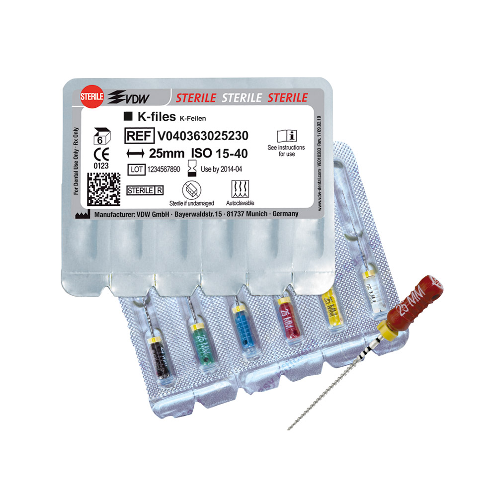 K-Feilen 63/ 10 25mm steril 6St
