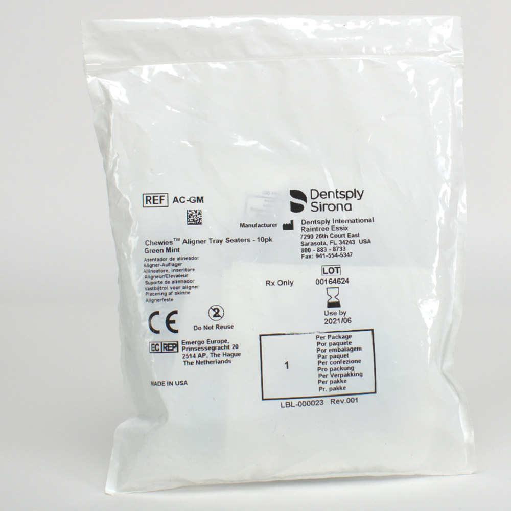GX238955_Chewies_Aligner_Tray_Seater_green_10x2St