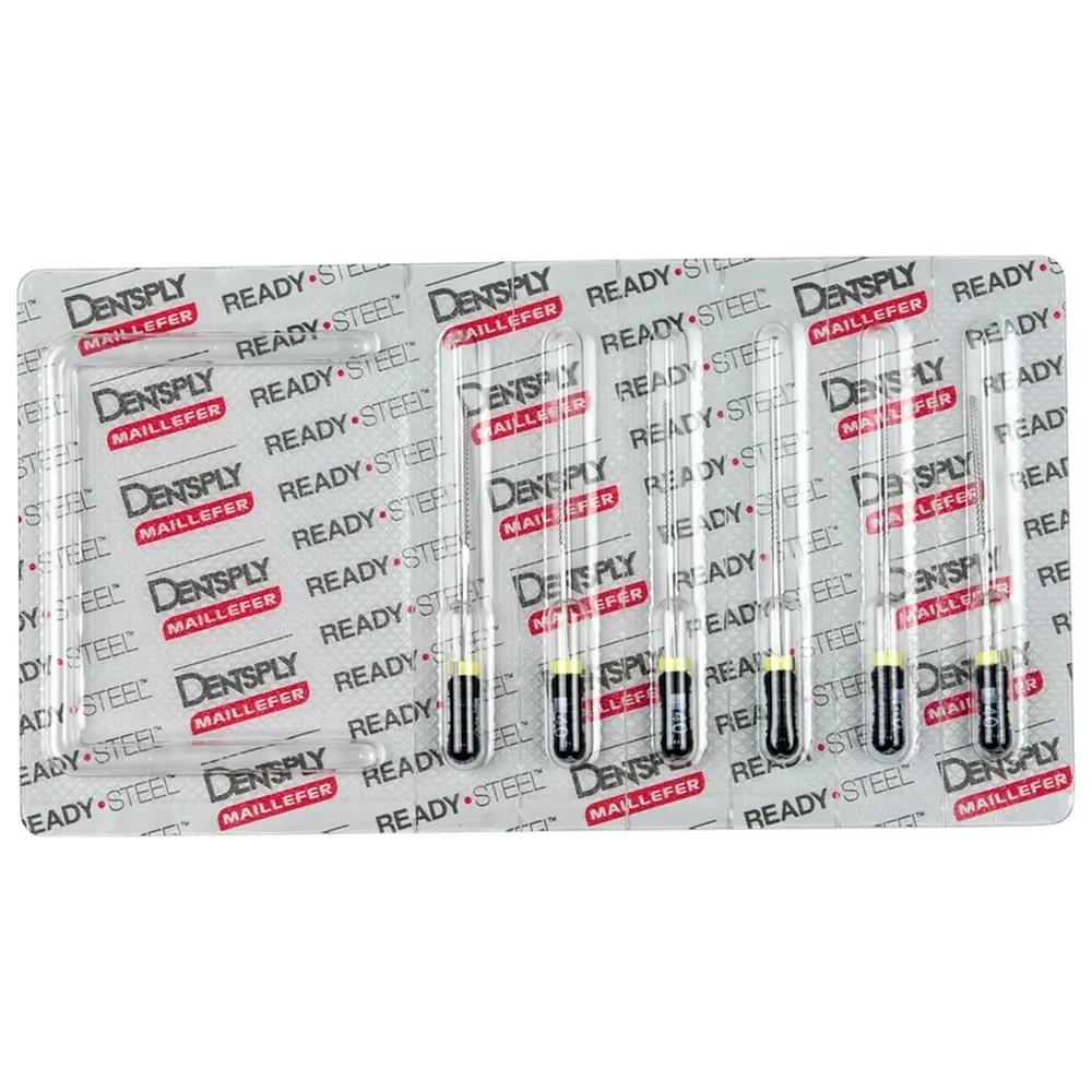 Dentsply Sirona READYSTEEL K-Flexofiles - Packung 6 Stück 31 mm ISO 040
