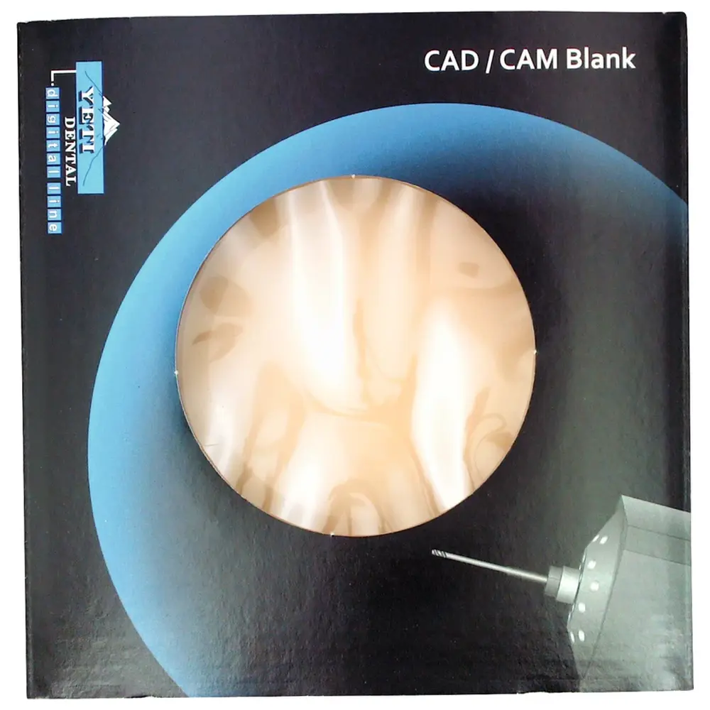 Yeti CAD/CAM Wachsblanks - Stück H 14 mm, beige