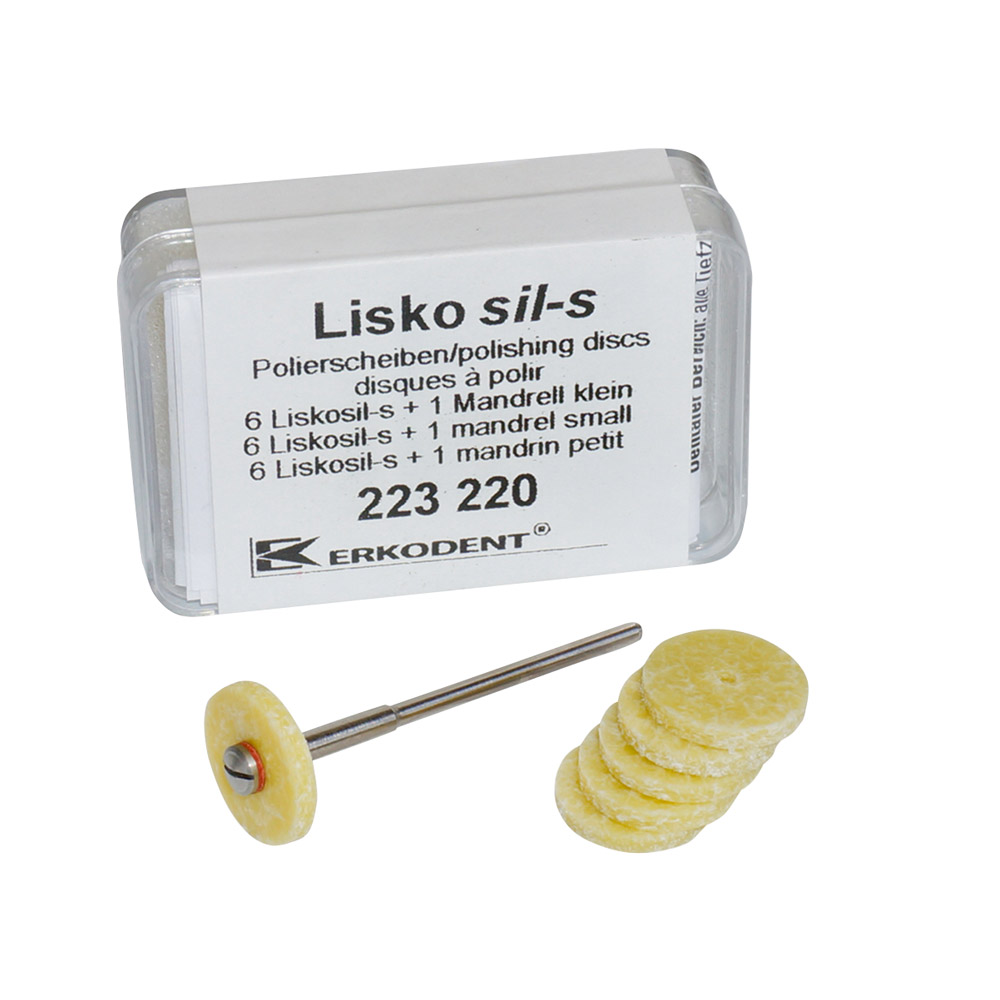 LiskoSil-s Scheiben + Mandrell 6St