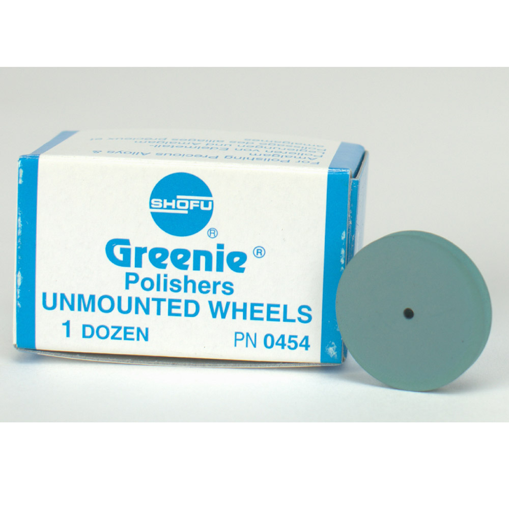 Greenie Polierer Rad ISO 220 unm. 12St