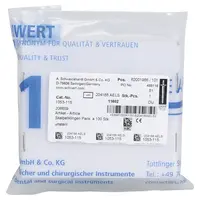 A.Schweickhardt GmbH & Co. KG Skalpellklingen Figur 15 Pa 100 A.Schweickhardt GmbH & Co. KG Skalpellklingen Figur 15 Pa 100