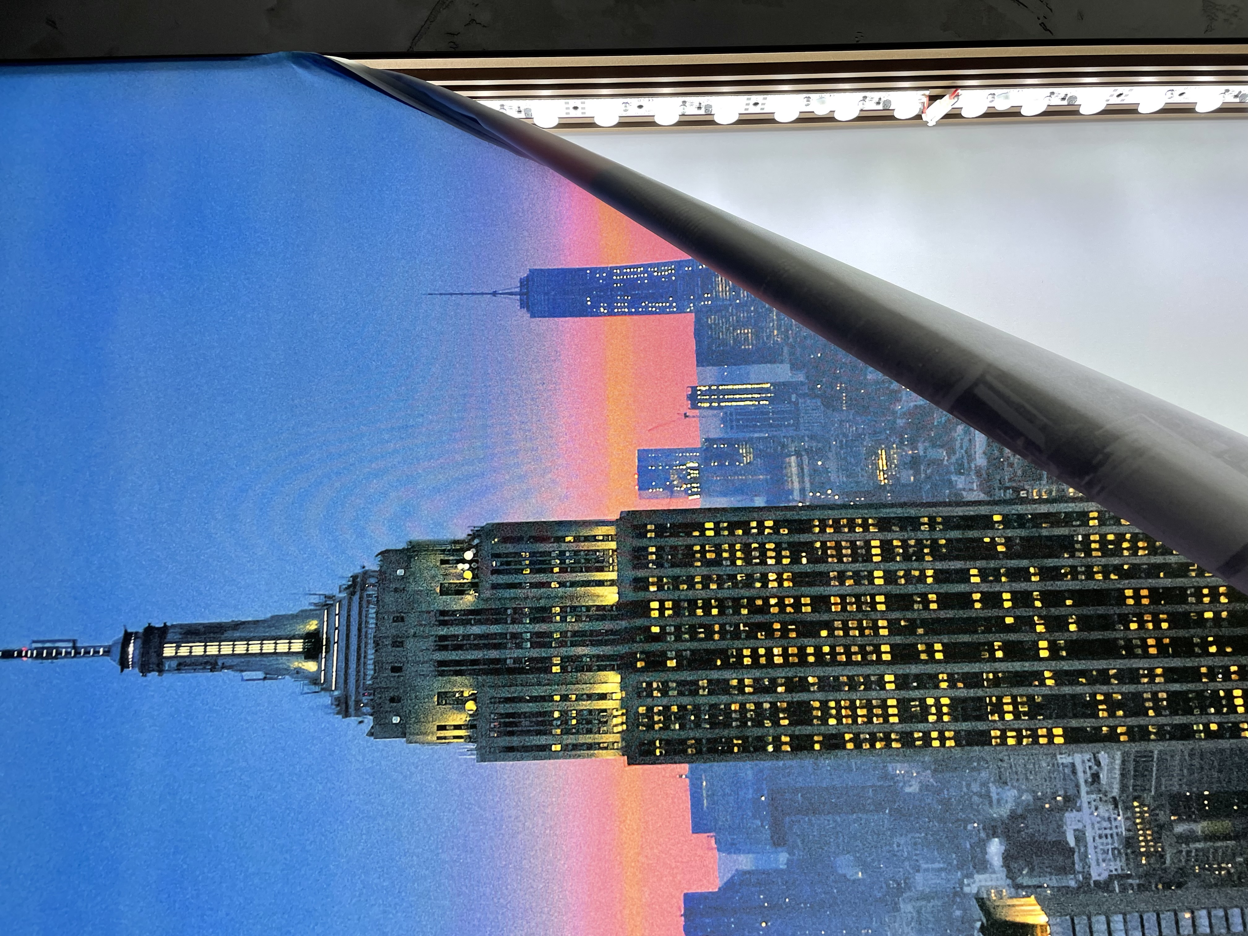 LED-Leuchtkasten – 100 mm Rahmentiefe, silber eloxiert, Kaltweiß 6500K, seitliche LED-Module, integriertes Vorschaltgerät,