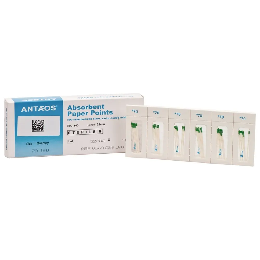 VDW Papierspitzen steril - Packung 180 Stück Taper.02, ISO 070