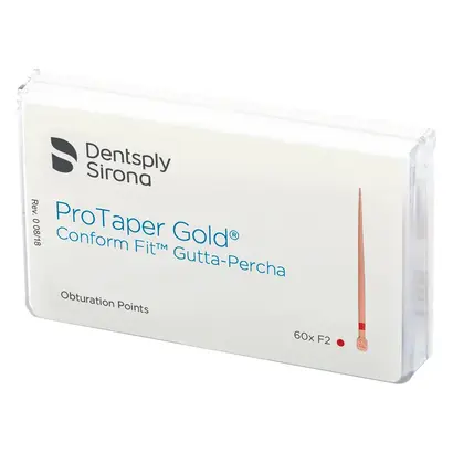 MAILLEFER INSTRUMENTS HOLDING Sàrl PROTAPER GOLD Conform Fit Guttapercha F2 Box 60