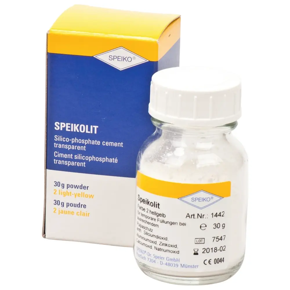 SPEIKOLIT - Flasche 30 g Pulver hellgelb