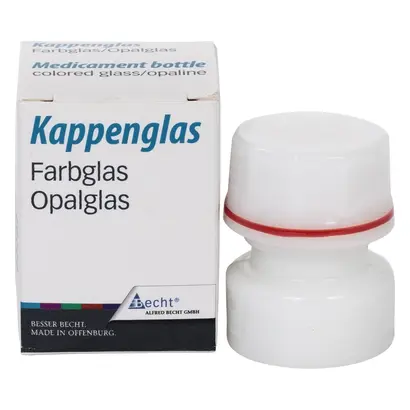 Becht Kappengläser - Stück mit rotem Ring