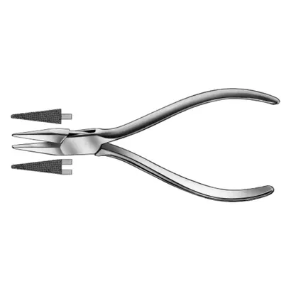 Carl Martin GmbH Flachzange Goslee gerieft RS St