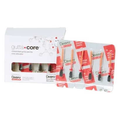 DENTSPLY Tulsa Dental Specialties GuttaCore Obturatoren ISO040P 25mm Blipa 5x6