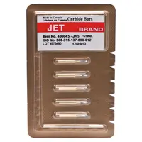 Kerr HM Bohrer FG 1958L - Packung 5 Stück gerade Fissur Kuppelförmig, FG, 4,9 mm, ISO 012
