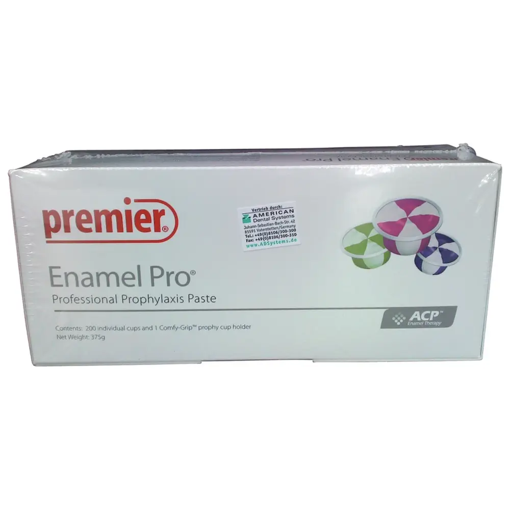 American Dental Enamel Pro® - Packung 200 x 2 g mit Fluor Mint, mittel