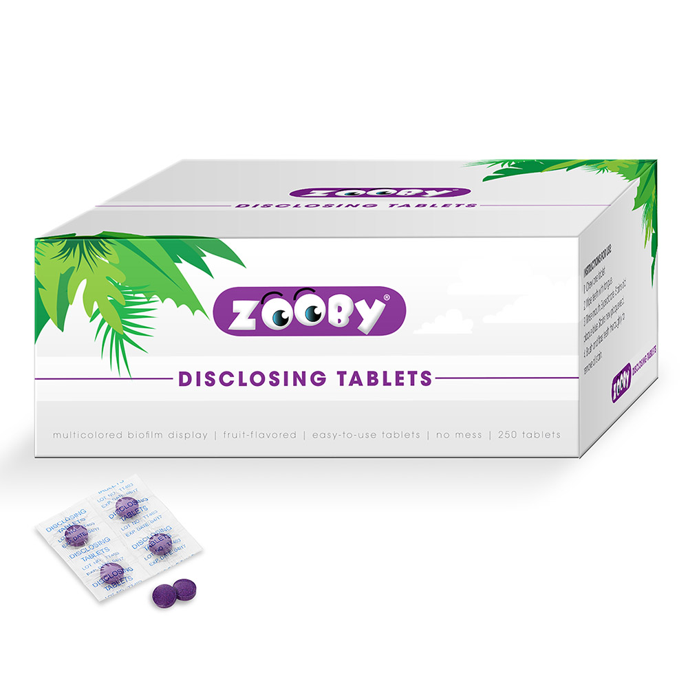 Zooby Disclosing Tablets 250St