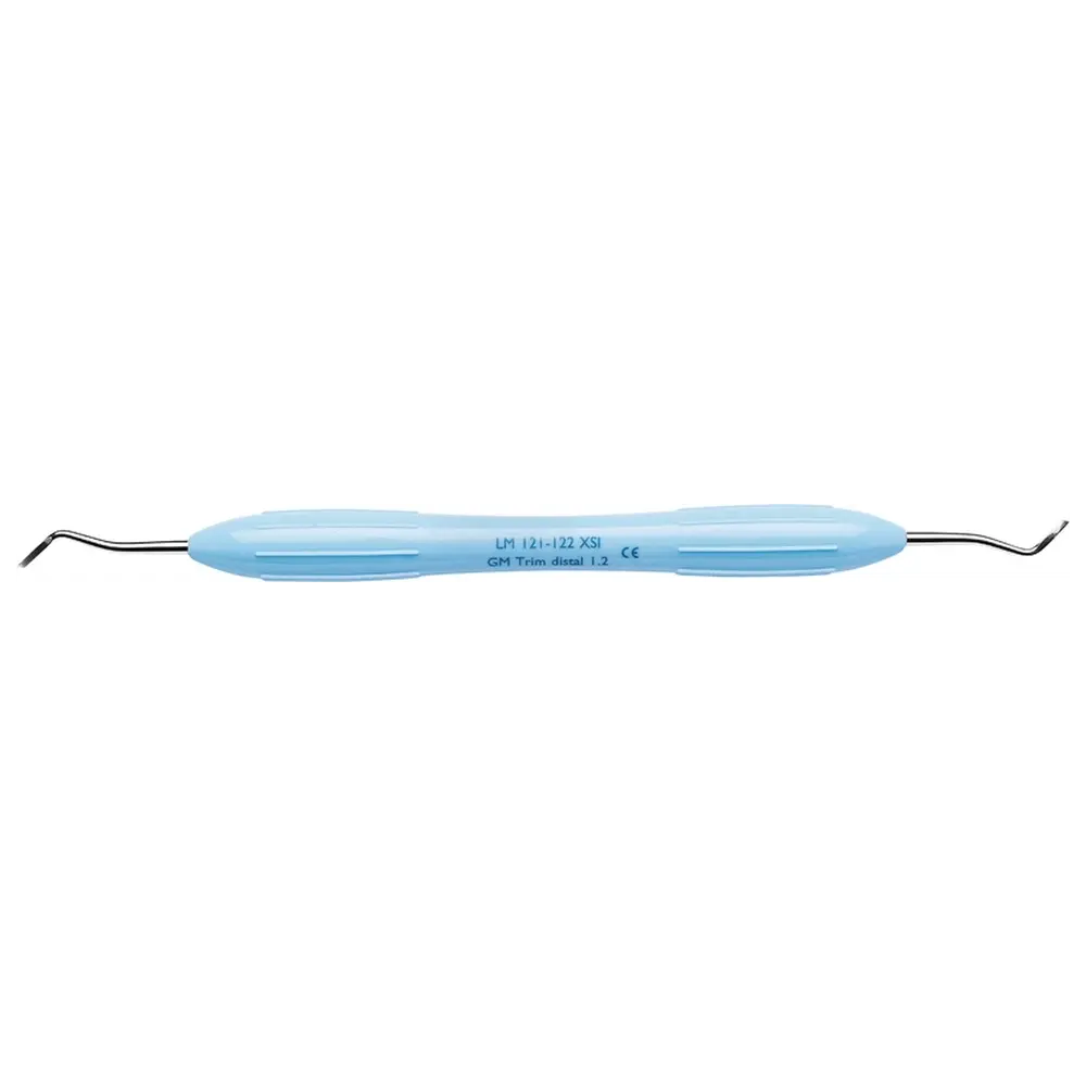 Medicom LM DuraGradeMAX™ Gingivalrandschräger - Stück 1,2 mm, distal, hellblau, LM-ErgoMax™ Griff