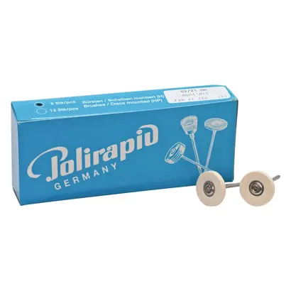 Polirapid Dr. Montemerlo GmbH & Co. KG Filzrad montiert f.HP 3,5/21mm Nr.59 H Pa 6