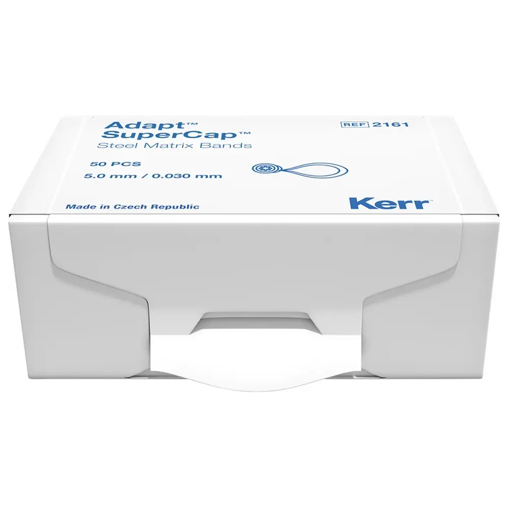 Kerr SuperMat® - Packung 50 Adapter Stahl Höhe 5 mm, Stärke 0,03 mm