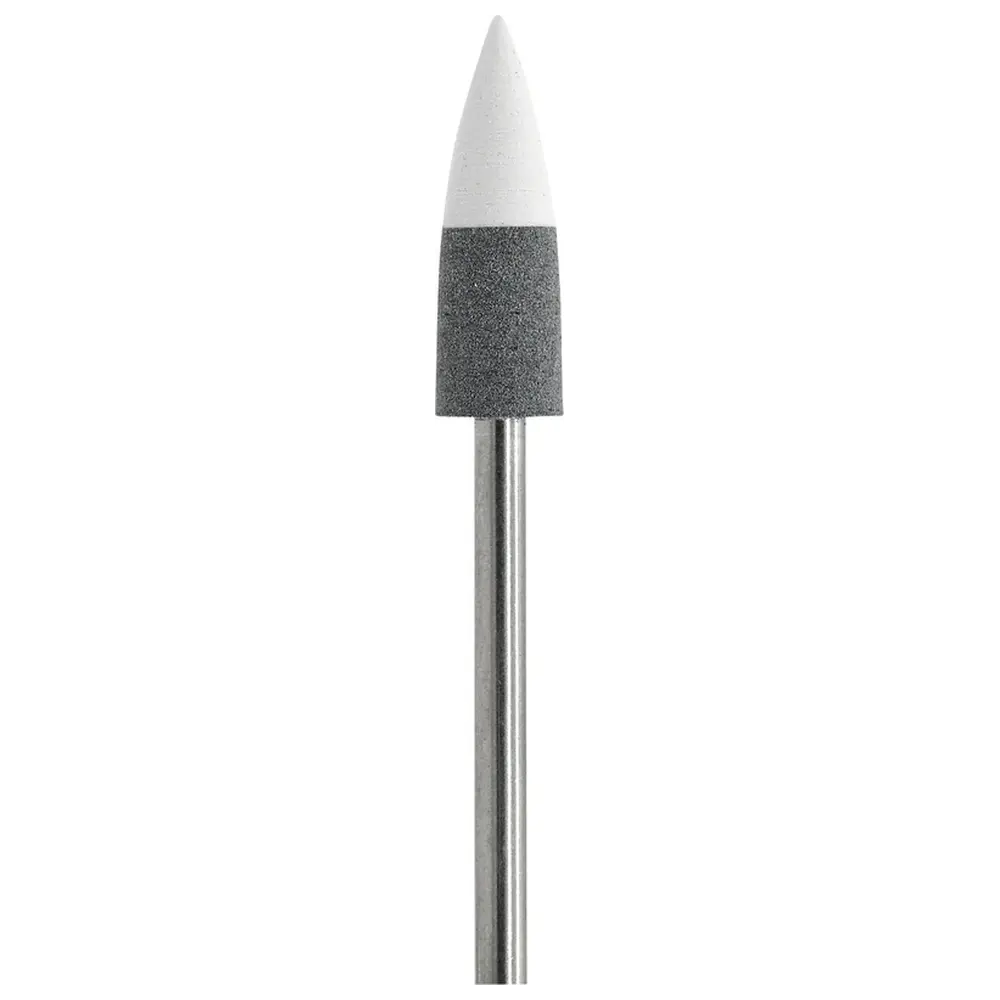 Busch Diamant Polierer - Packung 2 Stück weiß/grau, fein/mittel, HP Figur 9800, 16 mm, ISO 055
