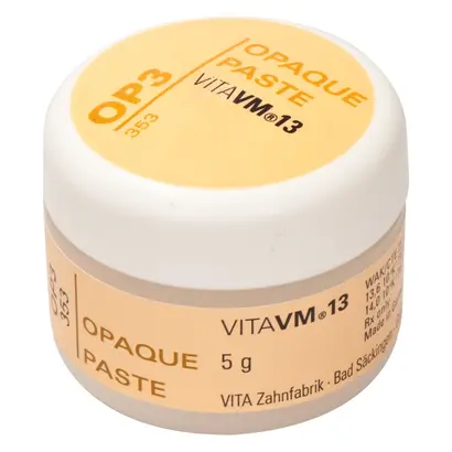 VITA Zahnfabrik H. Rauter GmbH & Co. KG VITA VM 13 Paste opaque OP3 Dose 5g