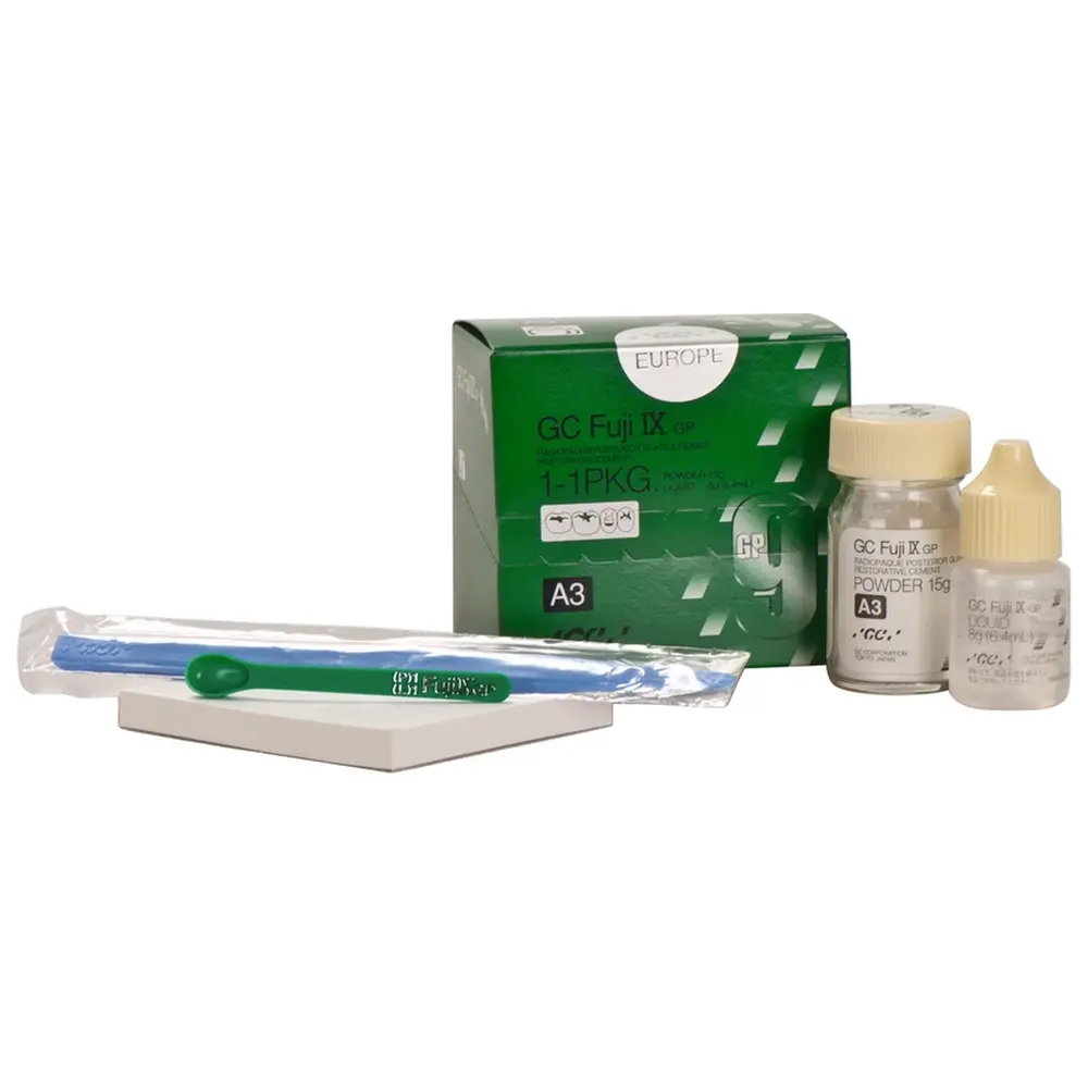 GC Fuji® IX GP - Einführungspackung 15 g Pulver A3, 6,4 ml Flüssigkeit, Zubehör