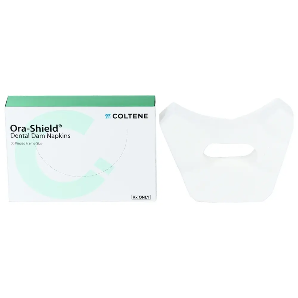 COLTENE HYGENIC® Dental Dam - Packung 50 Servietten für Rahmen 152 mm und 127 mm
