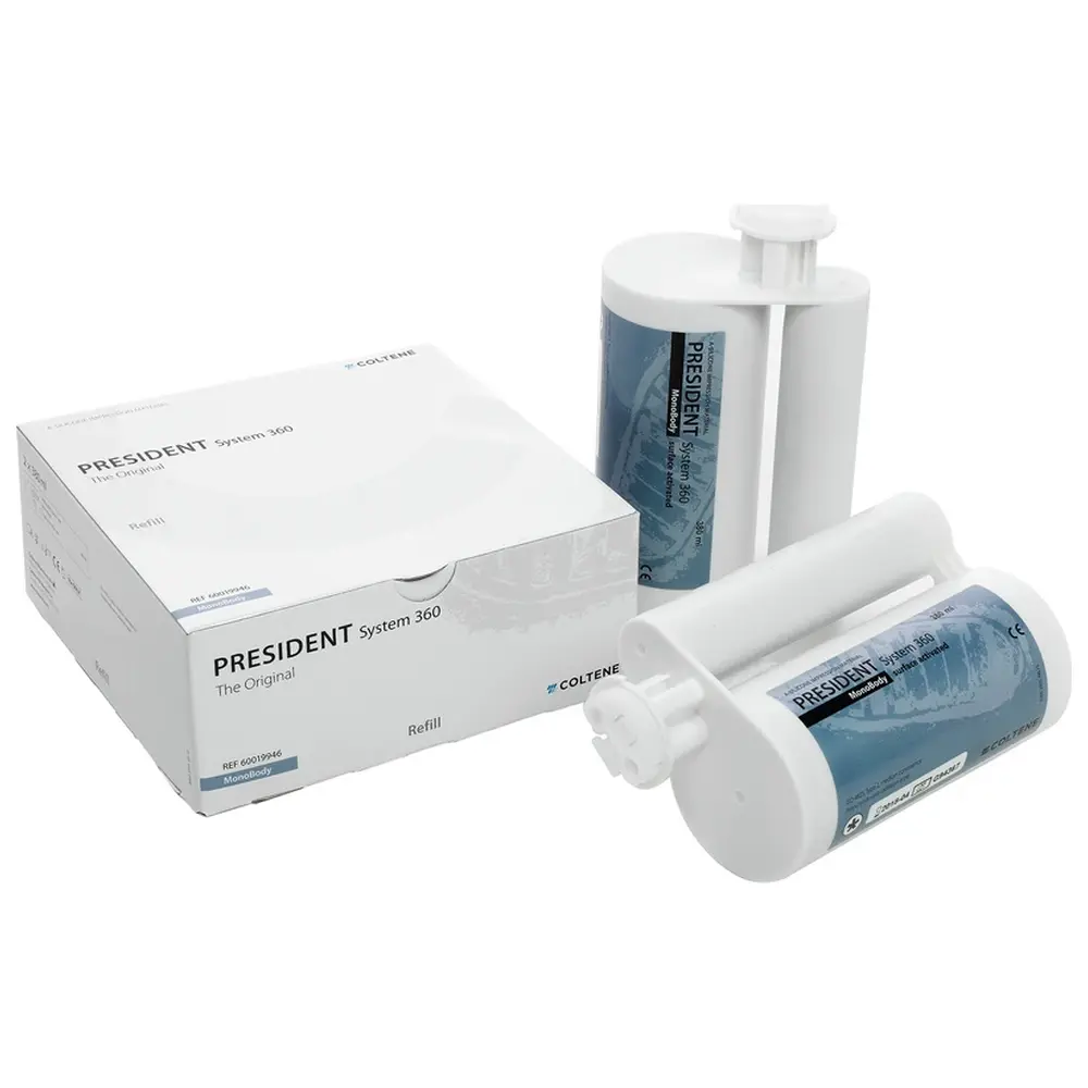 COLTENE PRESIDENT The Original System 360 - Refill 2 x 380 ml Doppelkartusche MonoBody