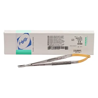 Aesculap AG Durogrip Mikro-Nadelhalter 180mm BM003R St