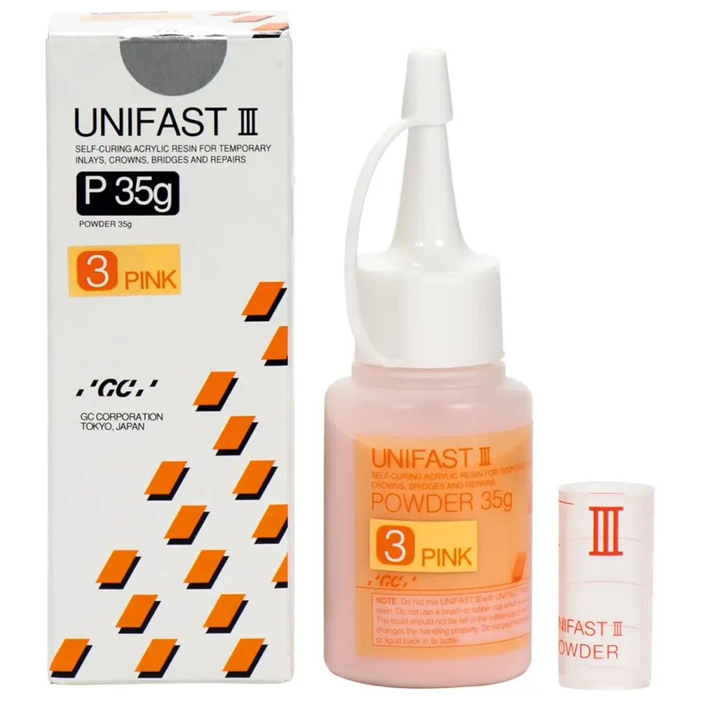 GC UNIFAST III - Nachfüllpackung 35 g Pulver N°3 pink