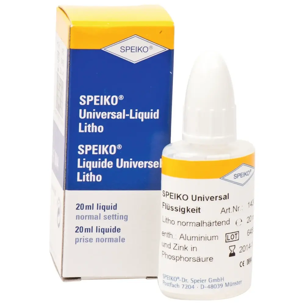 SPEIKO Zinkporzellanzement opak - Flasche 20 ml Litho, NH