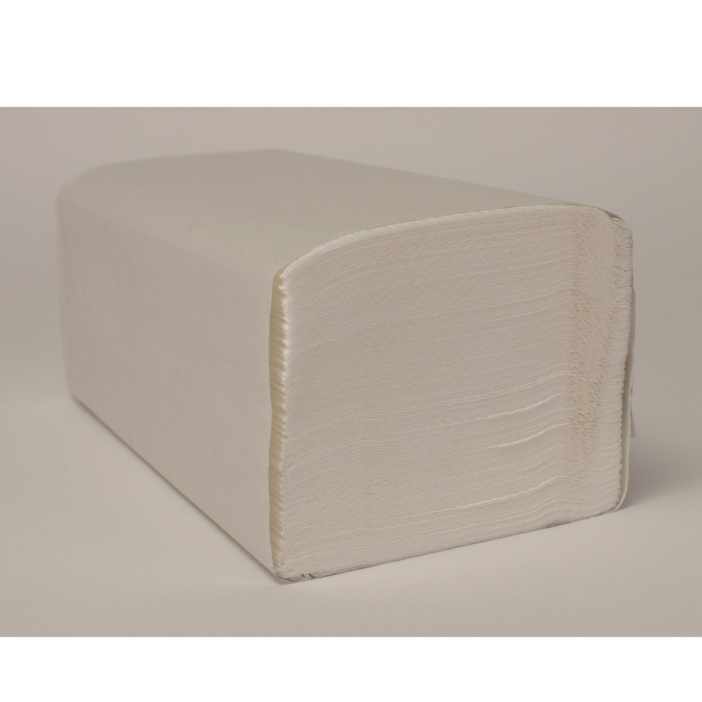 Handtuch weiß ZZ 1lg 25x23cm 5000St Krt