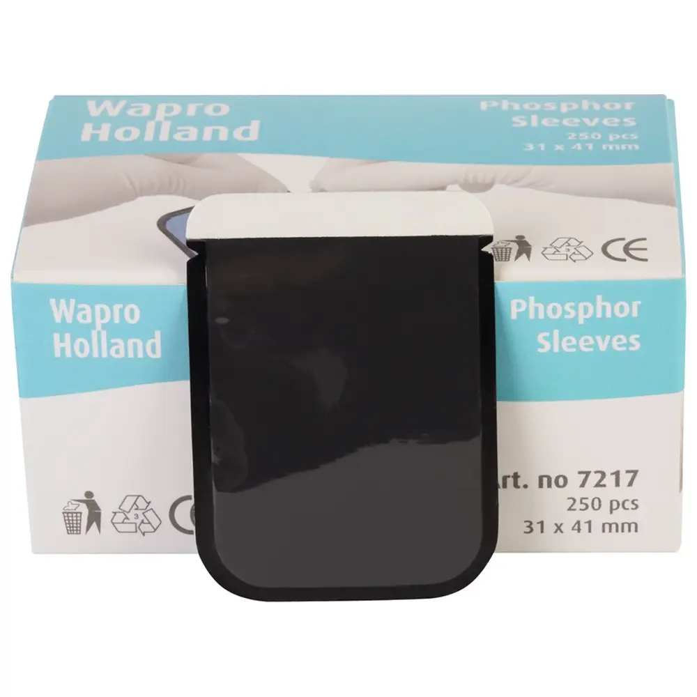 Wapro Holland BV WAPRO Speicherfolienhüllen - Packung 250 Stück 31 x 41 mm Dürr/Gendex