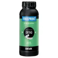 DETAX FREEPRINT® ortho - Flasche 1 kg Kunststoff 385 nm, transparent