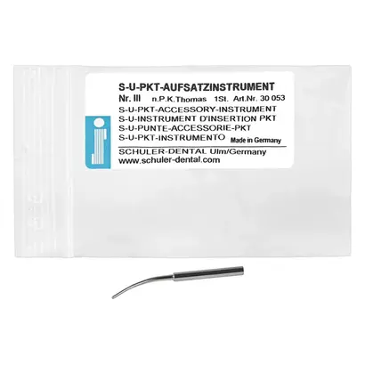 SCHULER-DENTAL S-U-PKT-Aufsatzinstrumente - Stück Nr. III