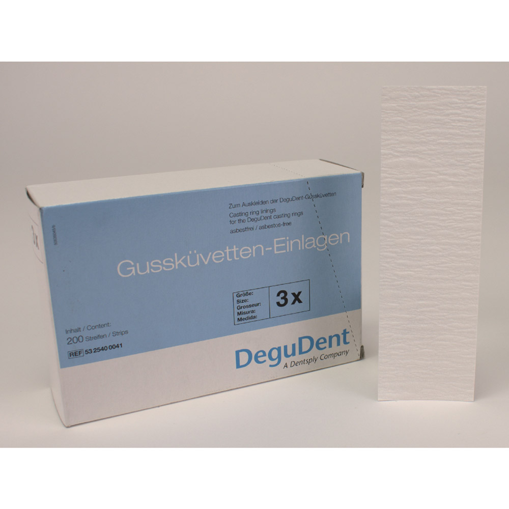 Gussküvetteneinlagen 3x Pa