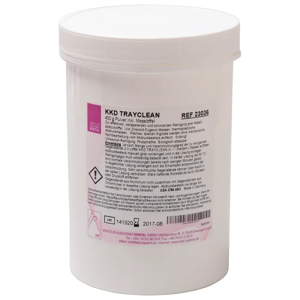 Kentzler-Kaschner KKD® TRAY-CLEAN - Dose 400 g Pulver